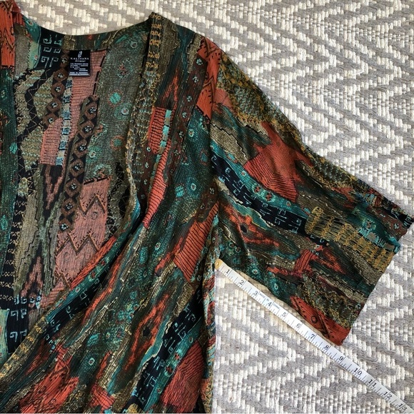 Kaliyana artwear open front cardigan - Picture 8 of 11